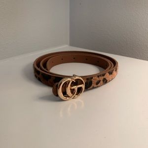 Luxury inspired belt